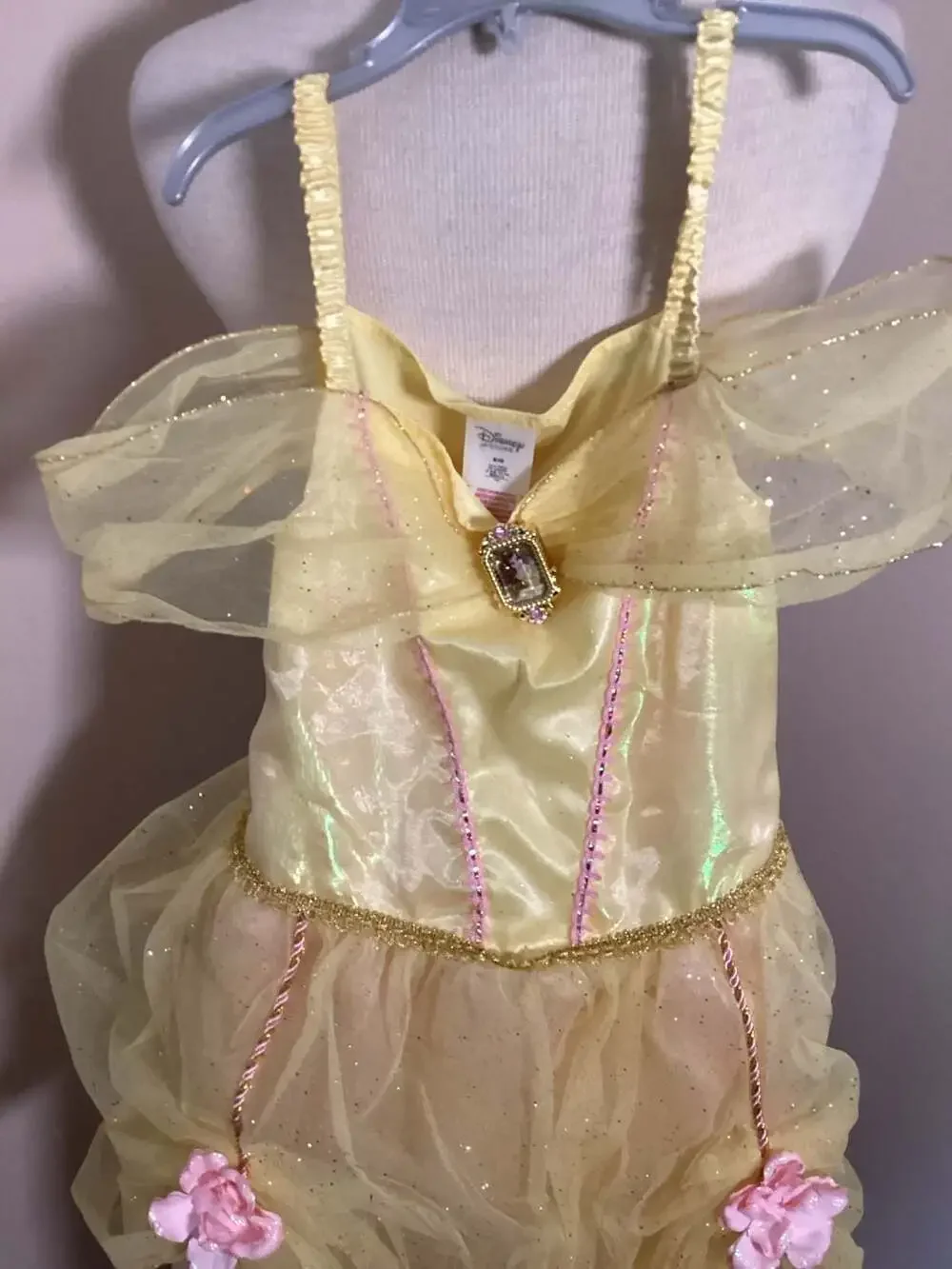 Disney Store Belle Costume Dress Size 9/10